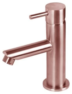 Differnz Wastafelkraan Met Hendel Rood Koper