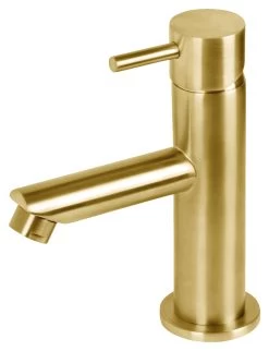 Differnz Wastafelkraan Met Hendel Goud