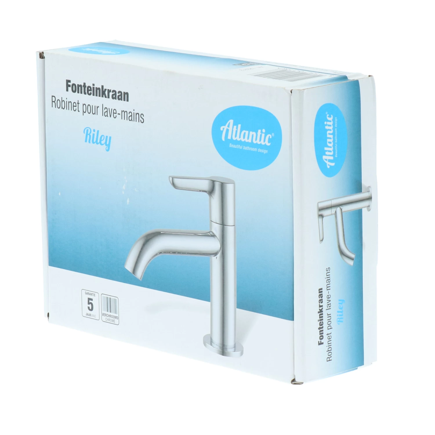 Atlantic Riley éénhendel Fonteinkraan Chroom - Afbeelding 10