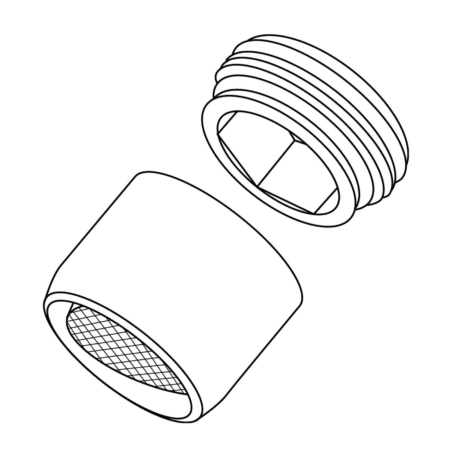 Tiger Eco Straalregelaar Wastafelkraan Kantelbare M22 - Afbeelding 5