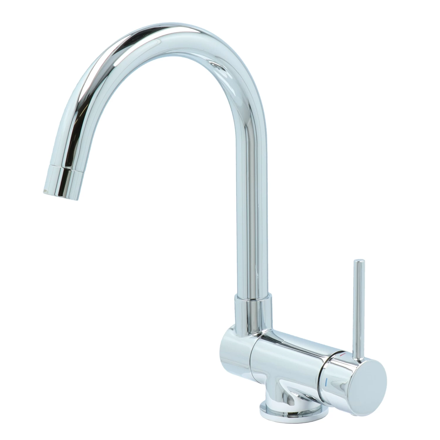 Atlantic Carson éénhendel Inklapbare Keukenkraan Chroom