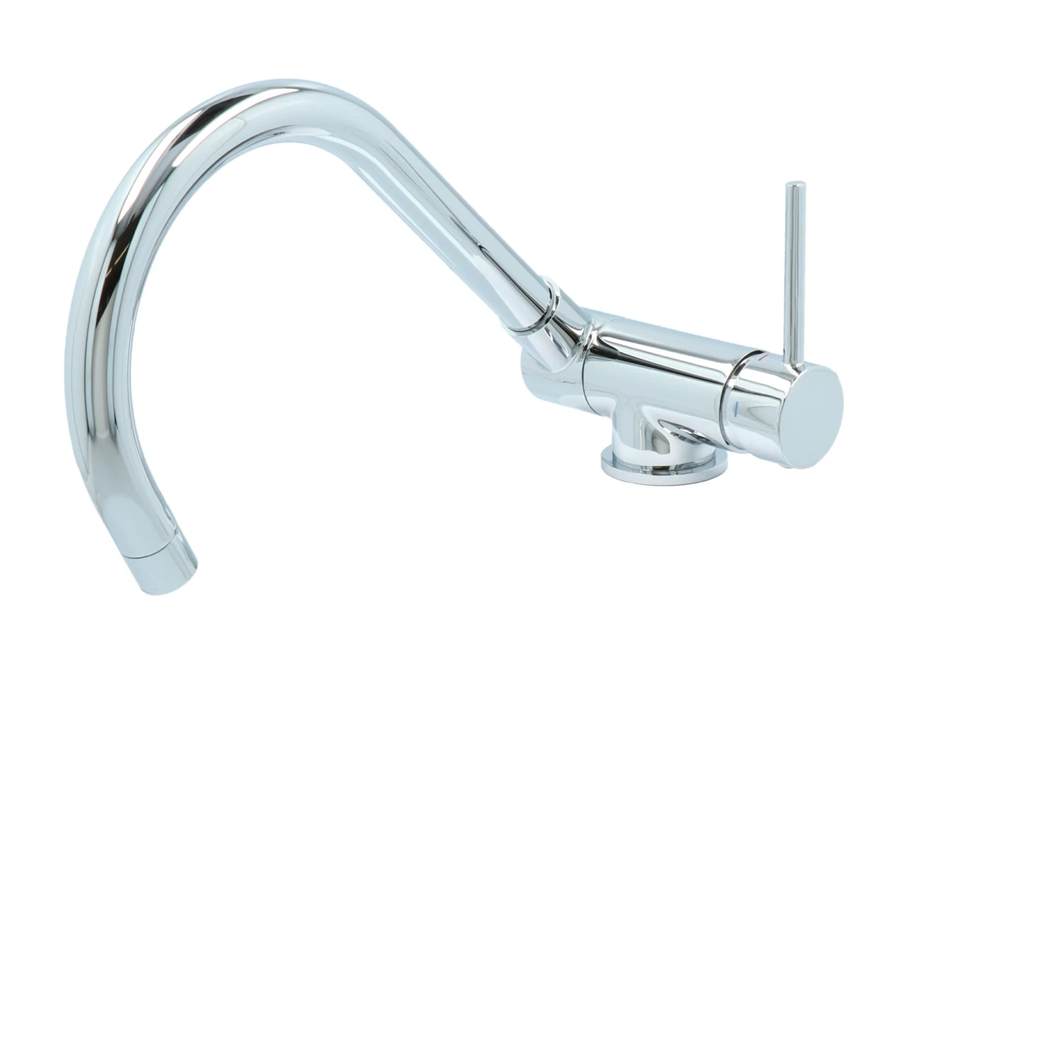 Atlantic Carson éénhendel Inklapbare Keukenkraan Chroom - Afbeelding 9