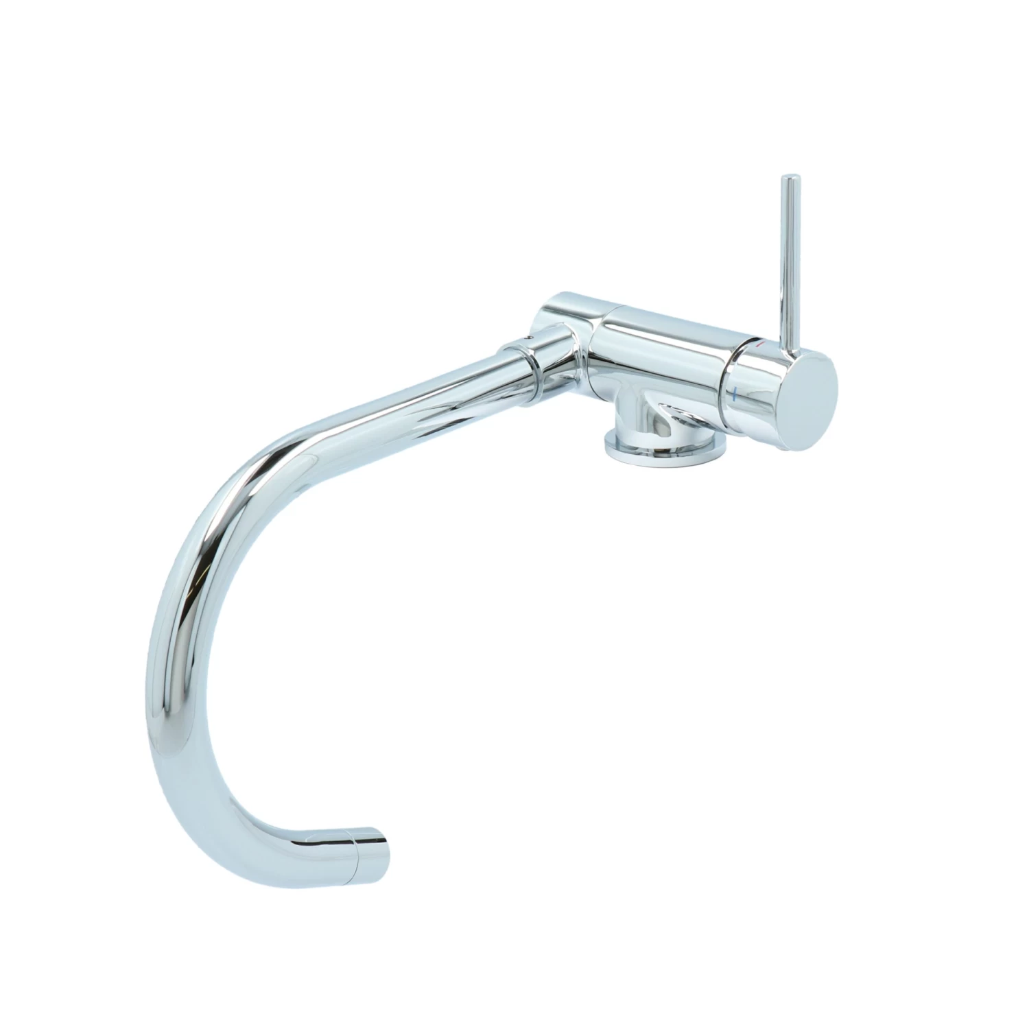 Atlantic Carson éénhendel Inklapbare Keukenkraan Chroom - Afbeelding 10