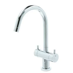 Atlantic Adrian 2-knops Keukenkraan Chroom