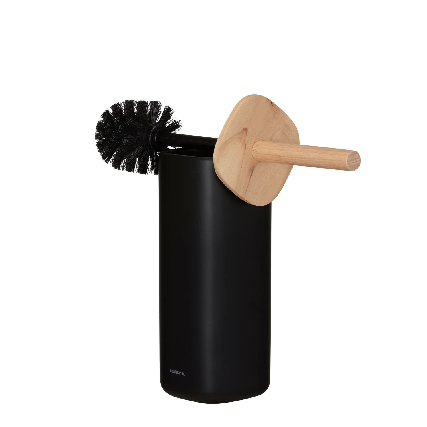 Sealskin Toiletborstelhouder Mind Zwart Vrijstaand - Afbeelding 4