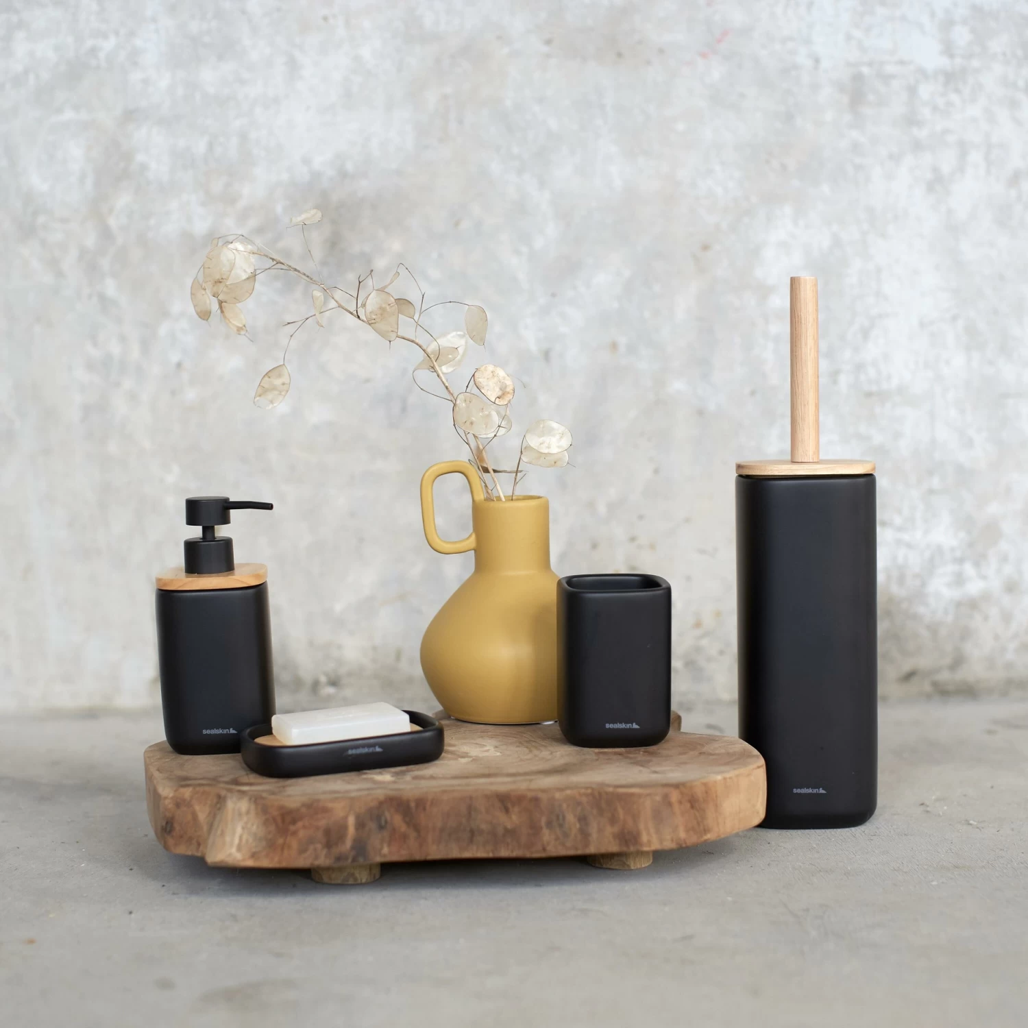 Sealskin Toiletborstelhouder Mind Zwart Vrijstaand - Afbeelding 7