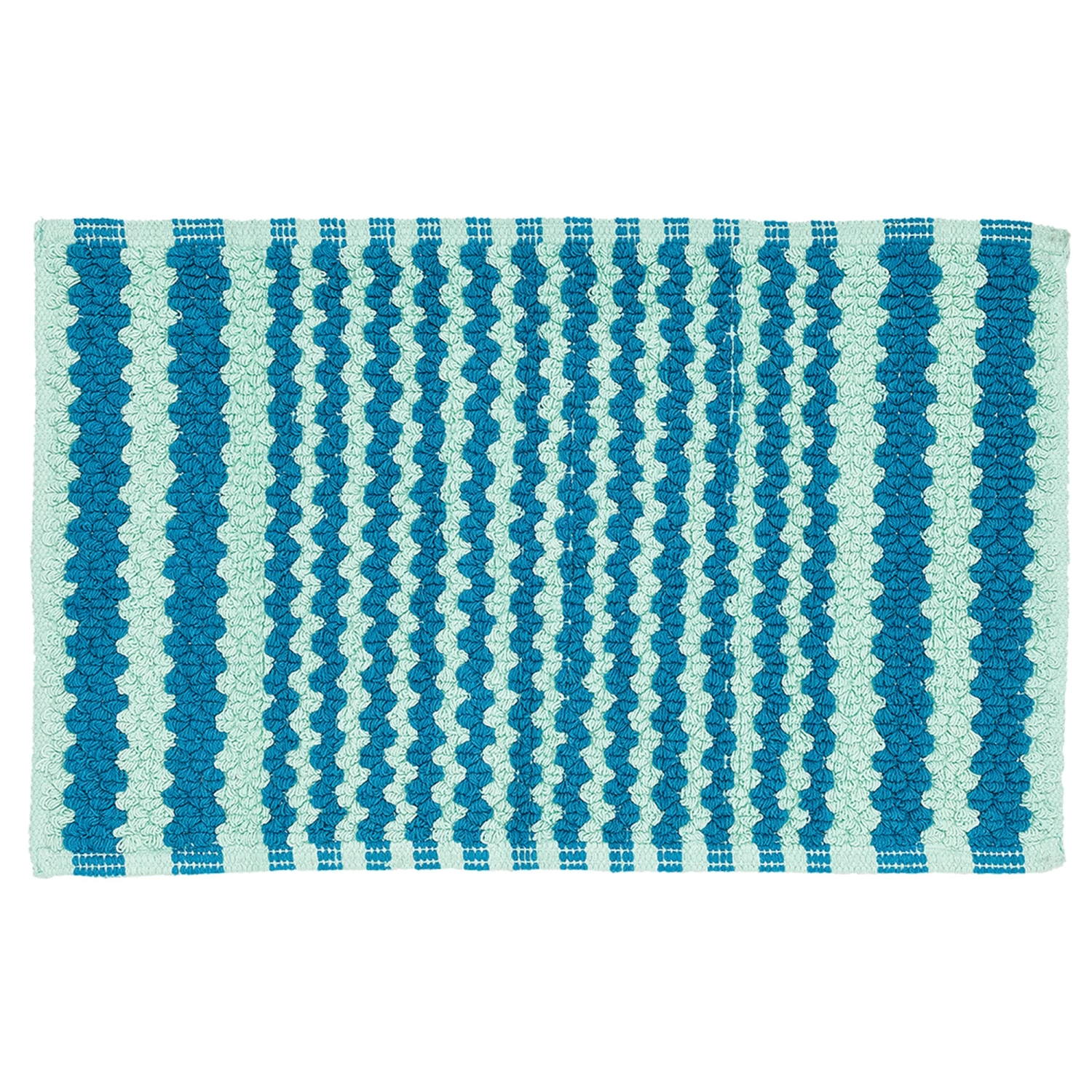 Sealskin Motif Badmat Aqua 50x80 Cm