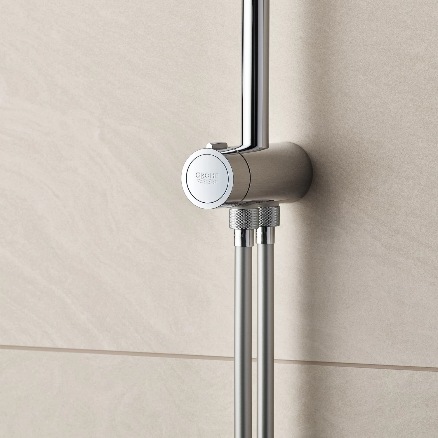 Grohe Douchesysteem Vitalio Start 250 Vierkant Met Omstelling Chroom - Afbeelding 4