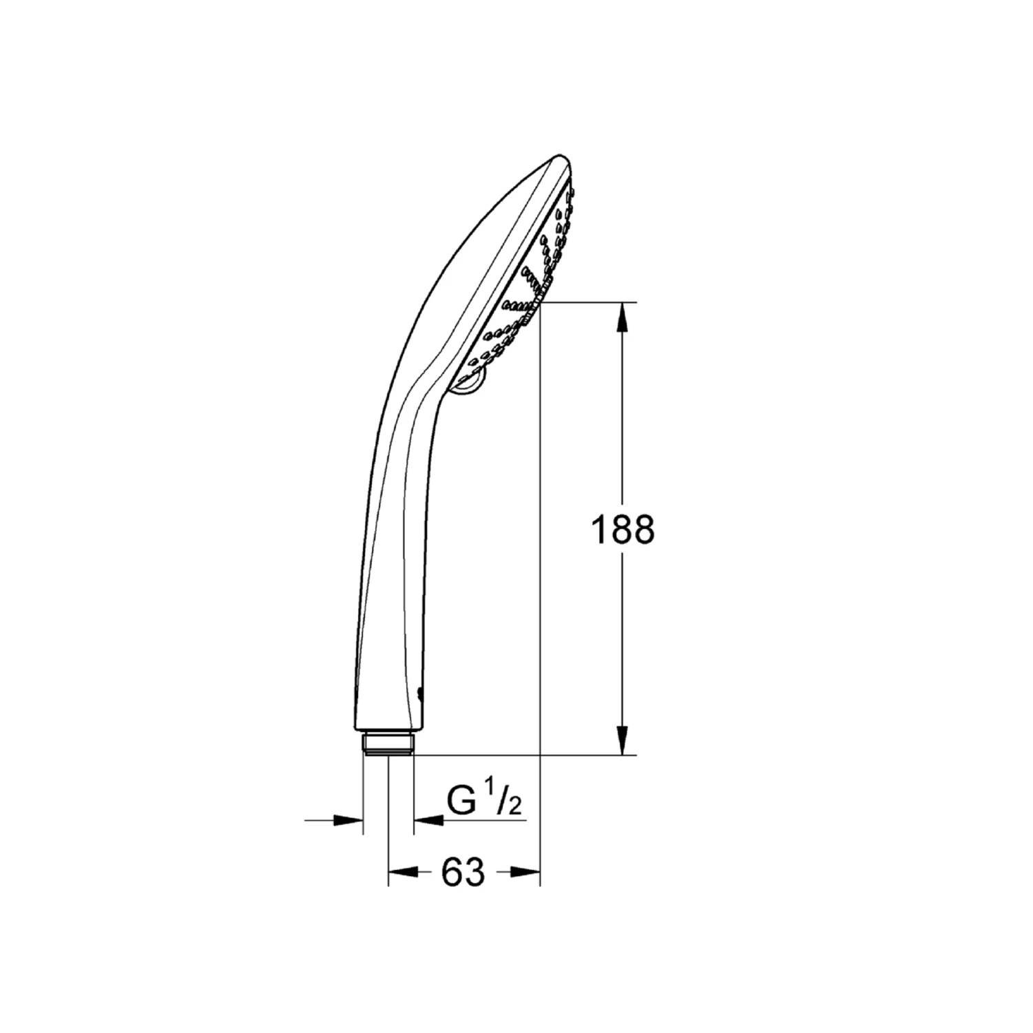 Grohe Vitalio Joy Handdouche Ø11 Cm Met 3 Standen - Afbeelding 2