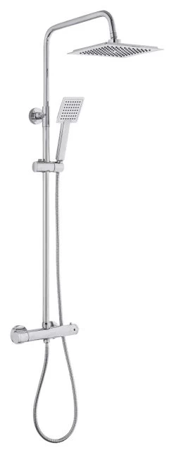 Atlantic Regendouche Asher Chroom Vierkant