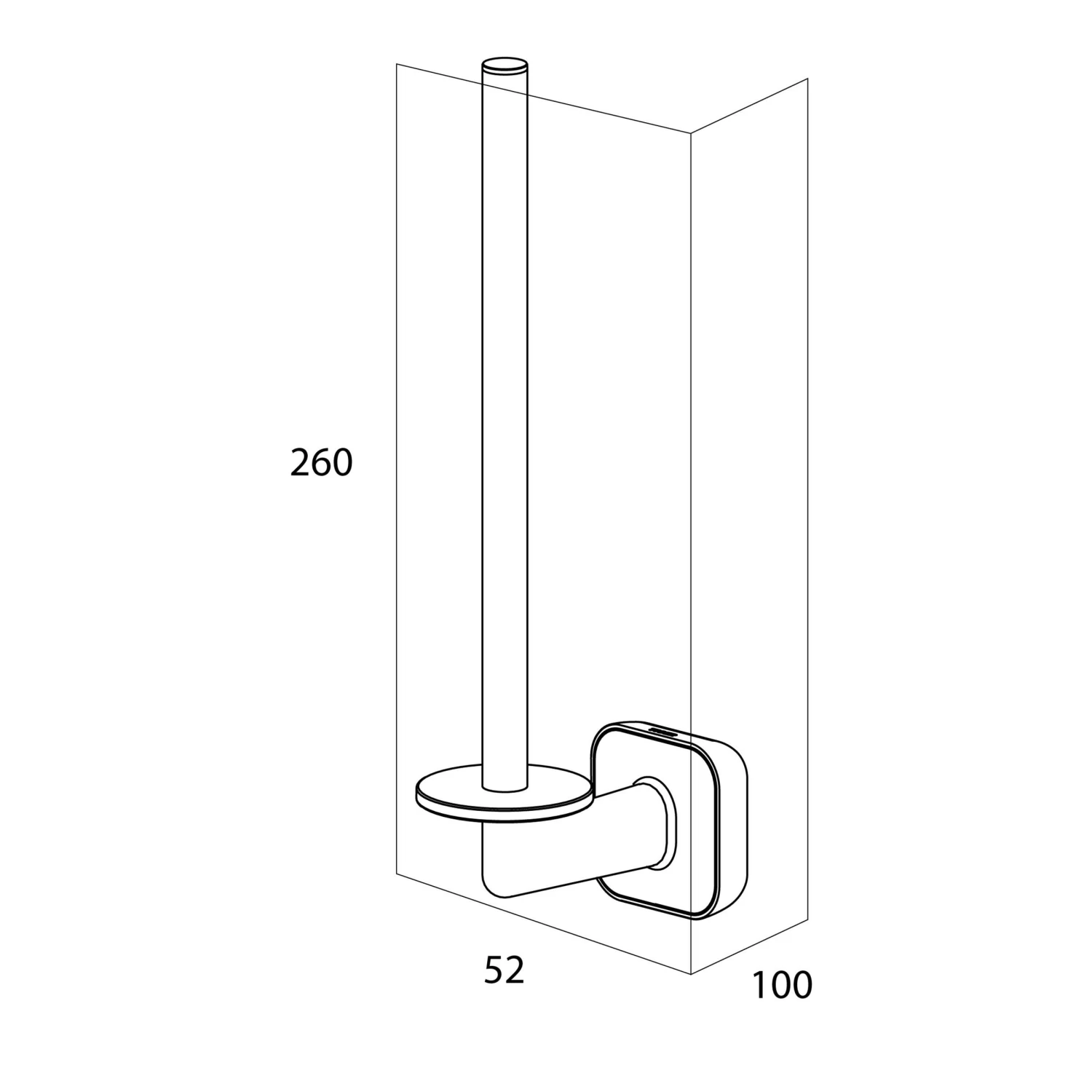 Tiger Reserverolhouder Carv Zwart - Afbeelding 5
