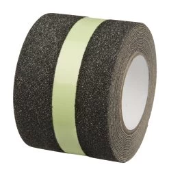 Secucare Antislip Sticker Op Rol 5 Cm X 3 M Zwart/glow