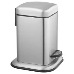 Atlantic Pedaalemmer Vierkant 3 Liter RVS