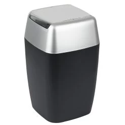 Spirella Retro Afvalemmer Zwart