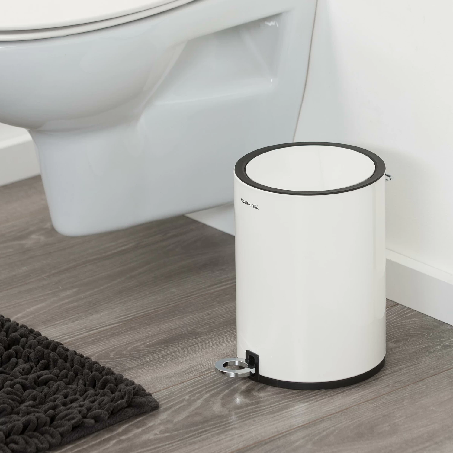 Sealskin Pedaalemmer Industrial Wit - Afbeelding 3