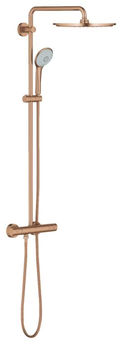 Grohe Colours Regendouche Euphoria XXL 310 Koper Met Thermostatische Kraan Ø31 Cm