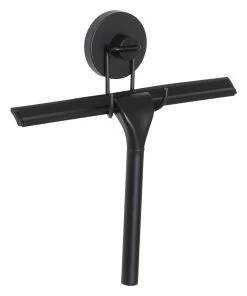 Wenko Vacuumloc Douchewisser Zwart