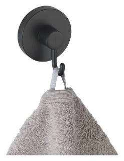 Wenko Vacuumloc Wandhaak 2-stuks Zwart