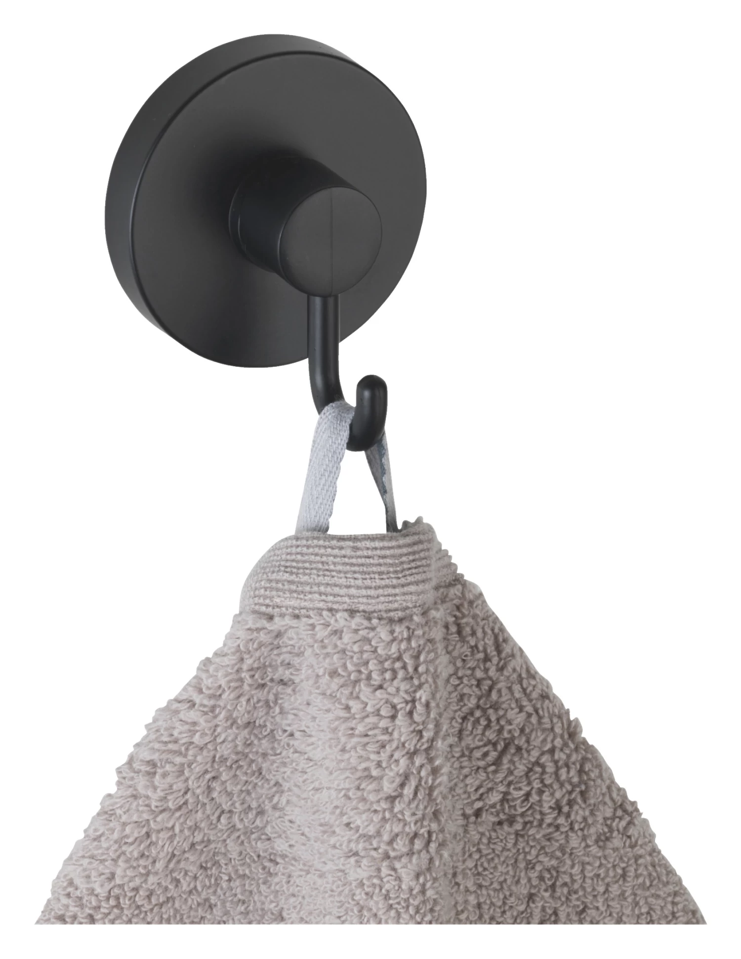 Wenko Vacuumloc Wandhaak 2-stuks Zwart