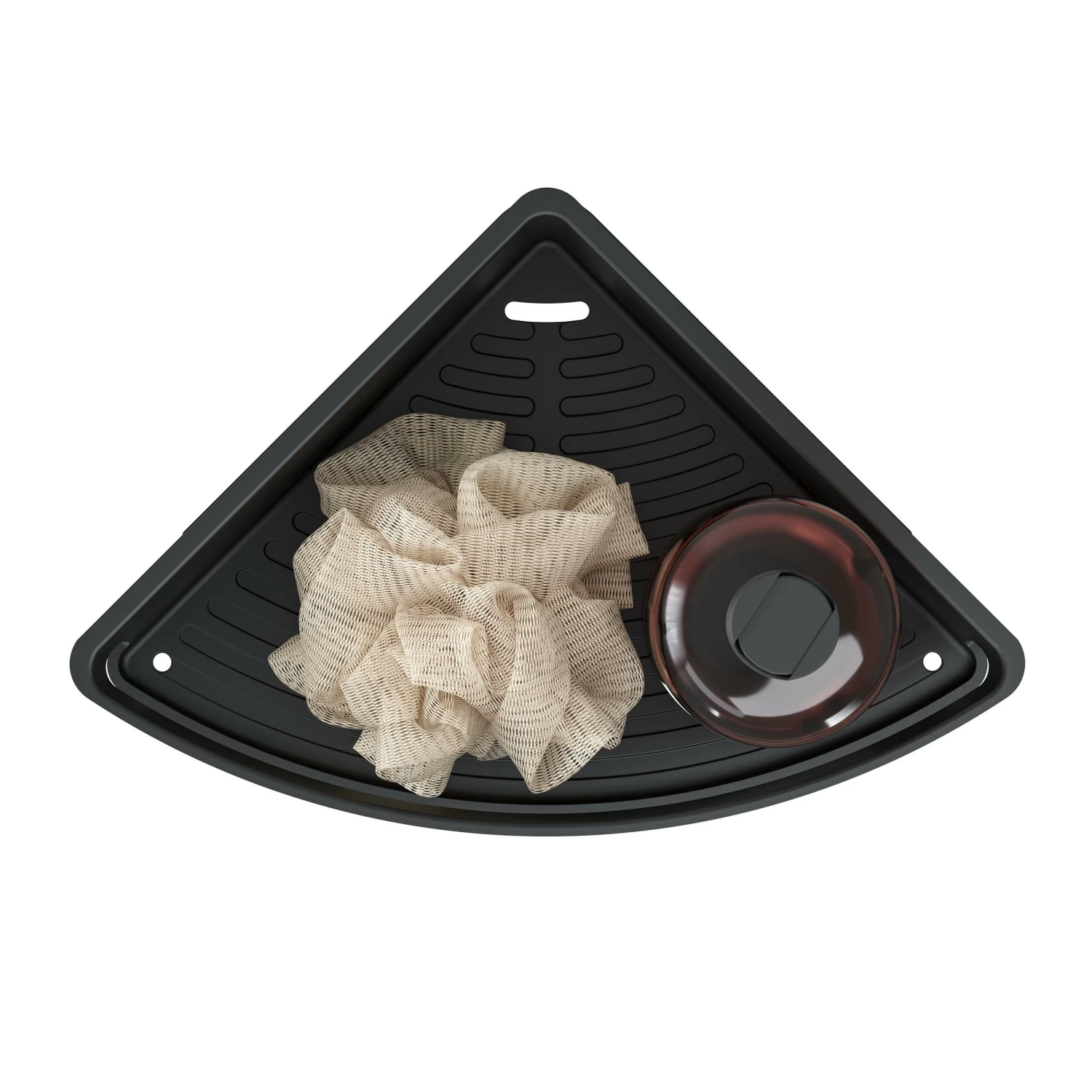 Tiger Douchemand Cooper Hoek 21 Cm Zwart / RVS Geborsteld - Afbeelding 4