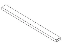 Sealskin Verlengde Buis Contour 125 Cm Mat Grijs