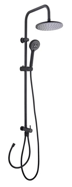 Atlantic Doucheset Carter Zwart Met 3 Standen