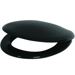 Handson Timo Wc Bril Duroplast Zwart Met Softclose En Quick Release