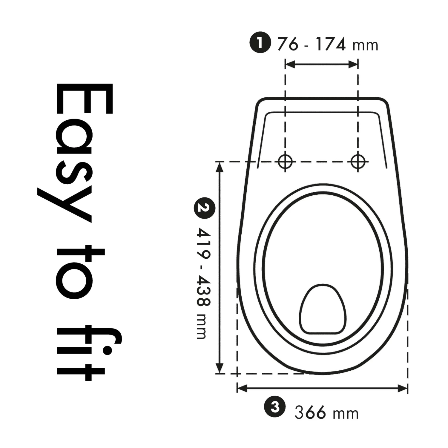 Cedo Wellness & Stone Wc Bril Softclose Duroplast - Afbeelding 3