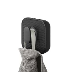 Tiger Handdoekhaak Carv Groot Zwart