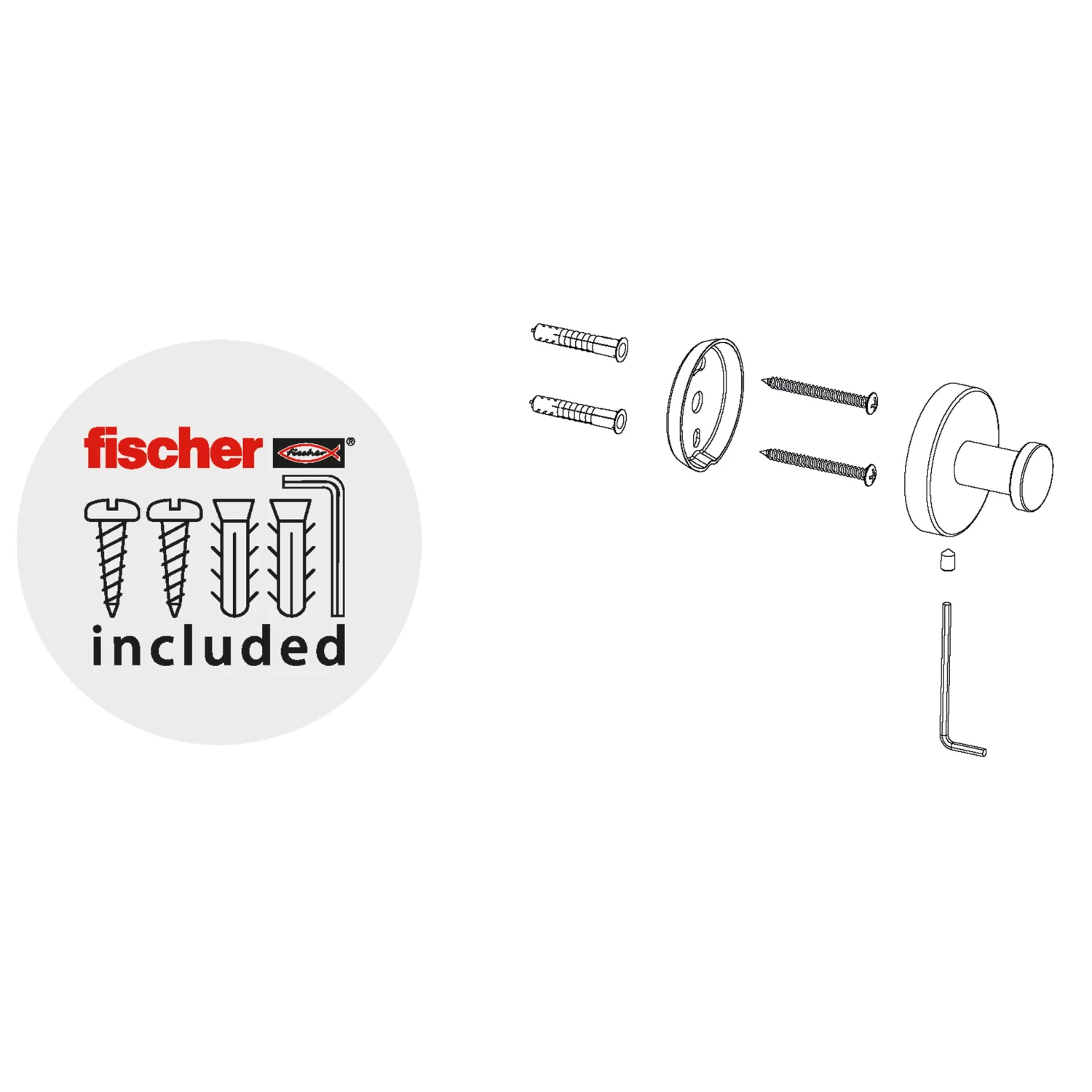 Marho Handdoekhaak Luxor Groot Geborsteld Messing - Afbeelding 6