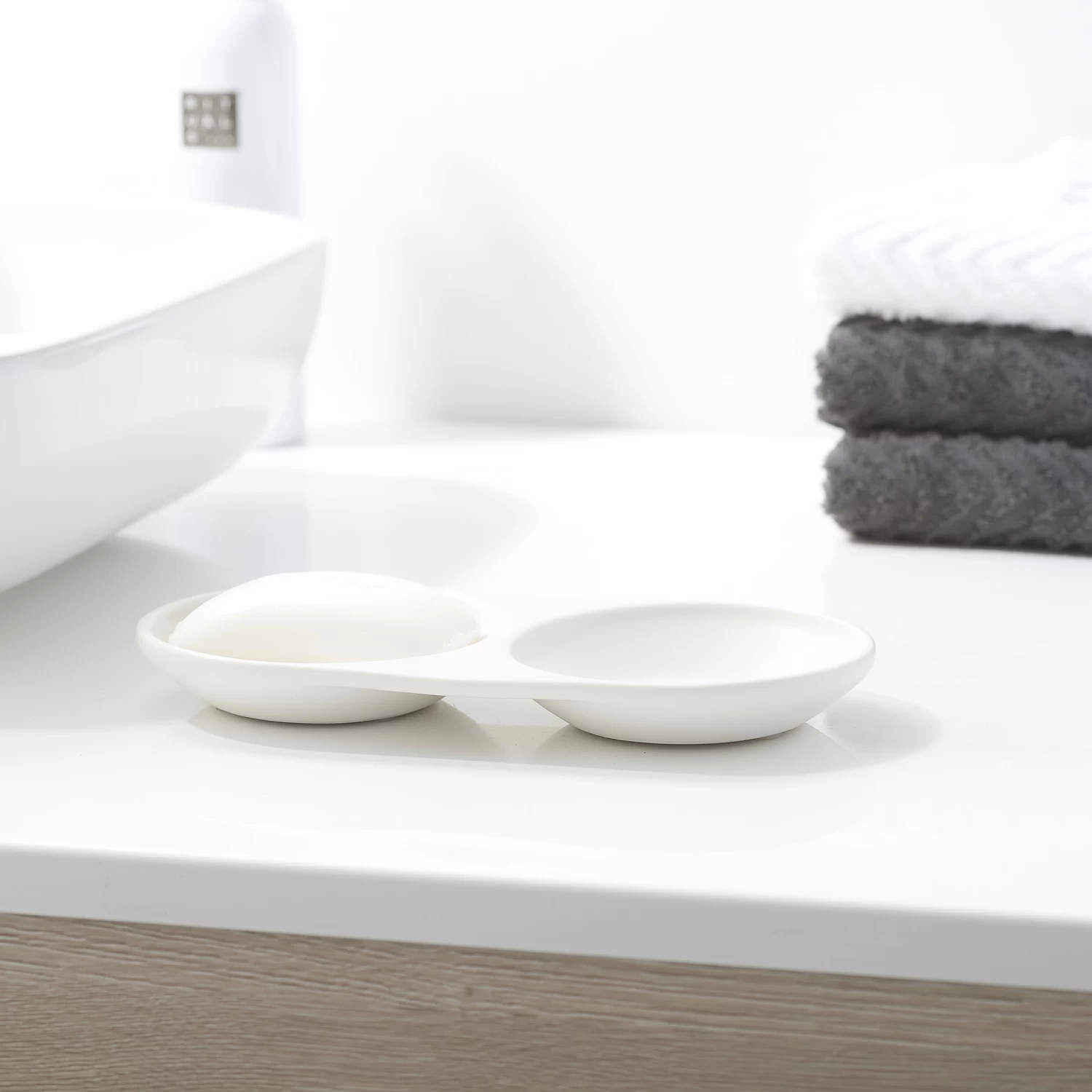 Sealskin Schaal Conical Porselein Wit - Afbeelding 2