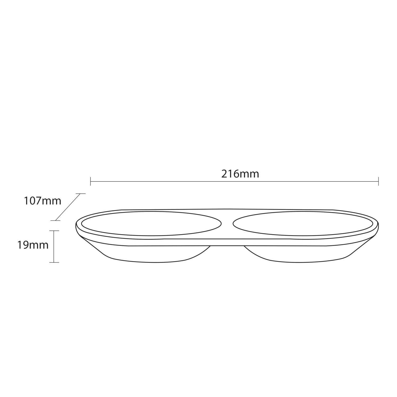 Sealskin Schaal Conical Porselein Wit - Afbeelding 8