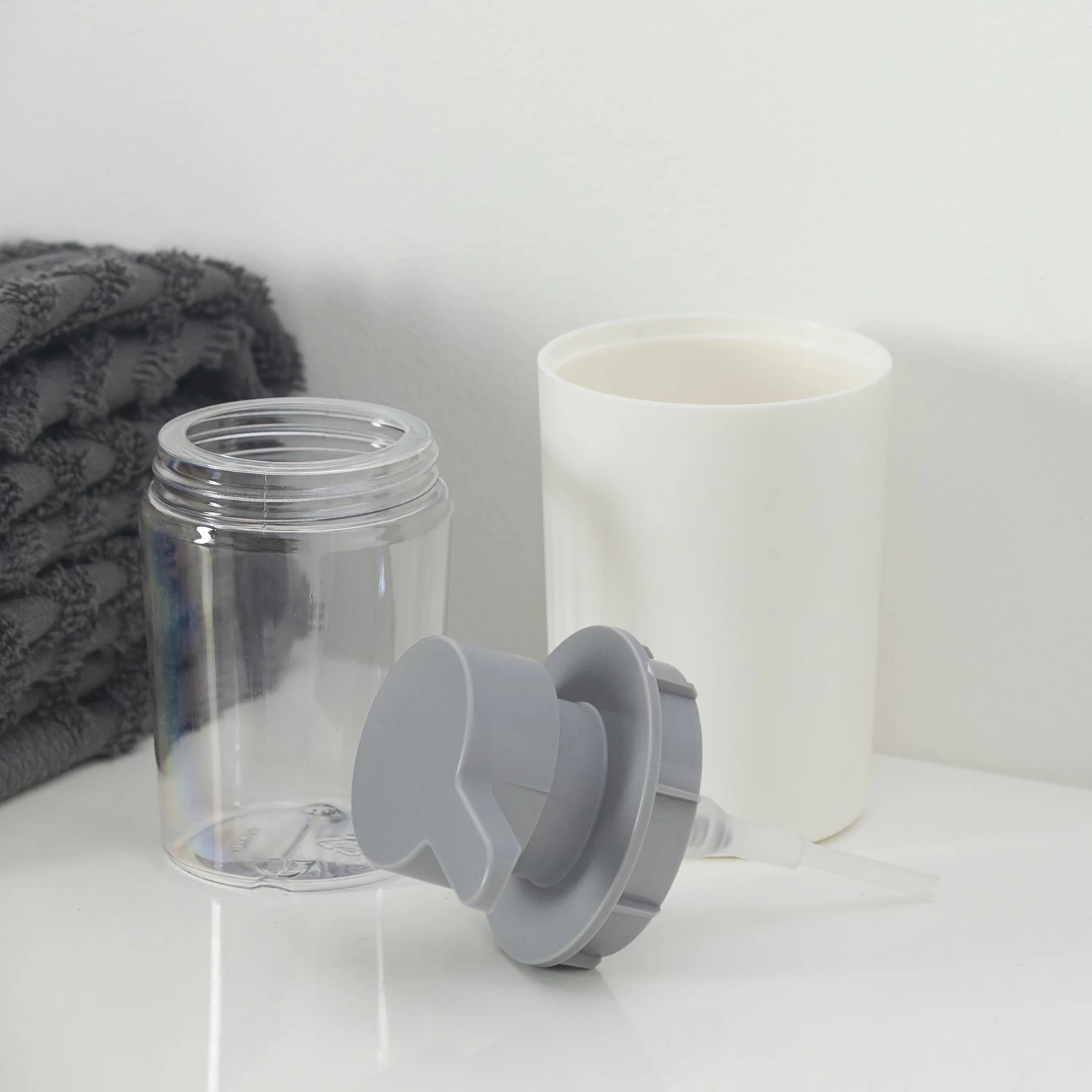 Tiger Zeepdispenser Urban Wit Staand - Afbeelding 2