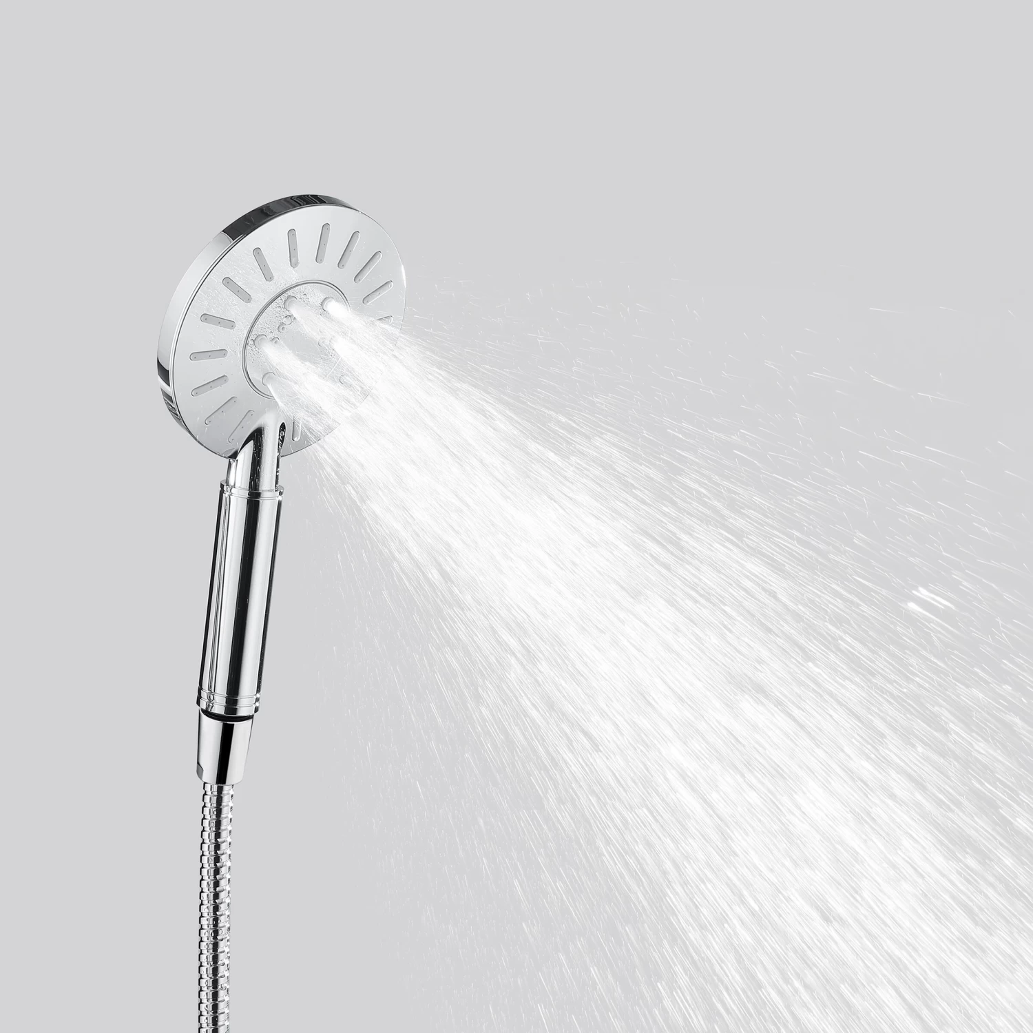 Tiger Regendoucheset Akcent Met Kraan Chroom - Afbeelding 5