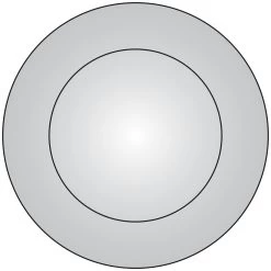 Plieger Basic Spiegel Met LED-verlichting 60 Cm