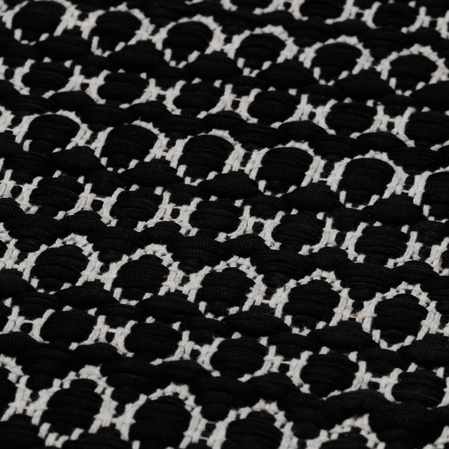 Sealskin Badmat Boho 60x60cm Zwart - Afbeelding 3