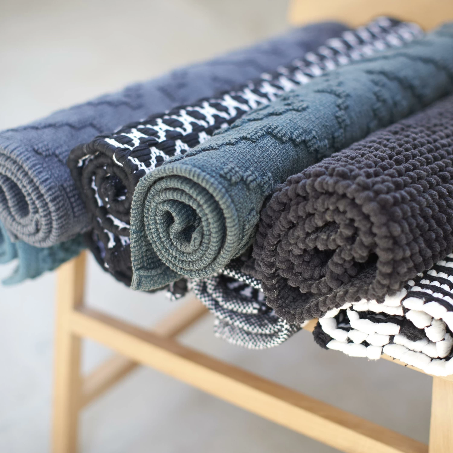 Sealskin Badmat Boho 60x60cm Zwart - Afbeelding 6