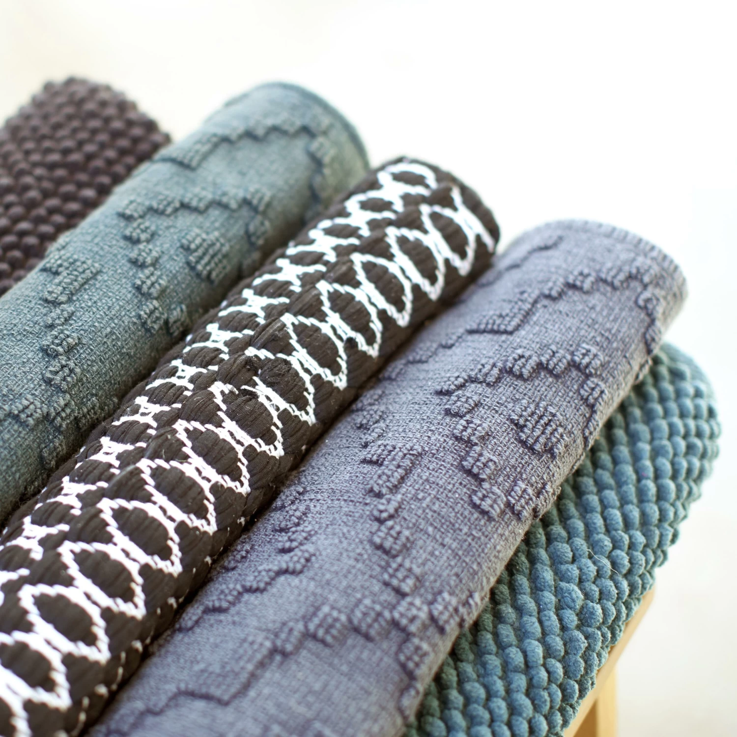 Sealskin Badmat Boho 60x60cm Zwart - Afbeelding 7