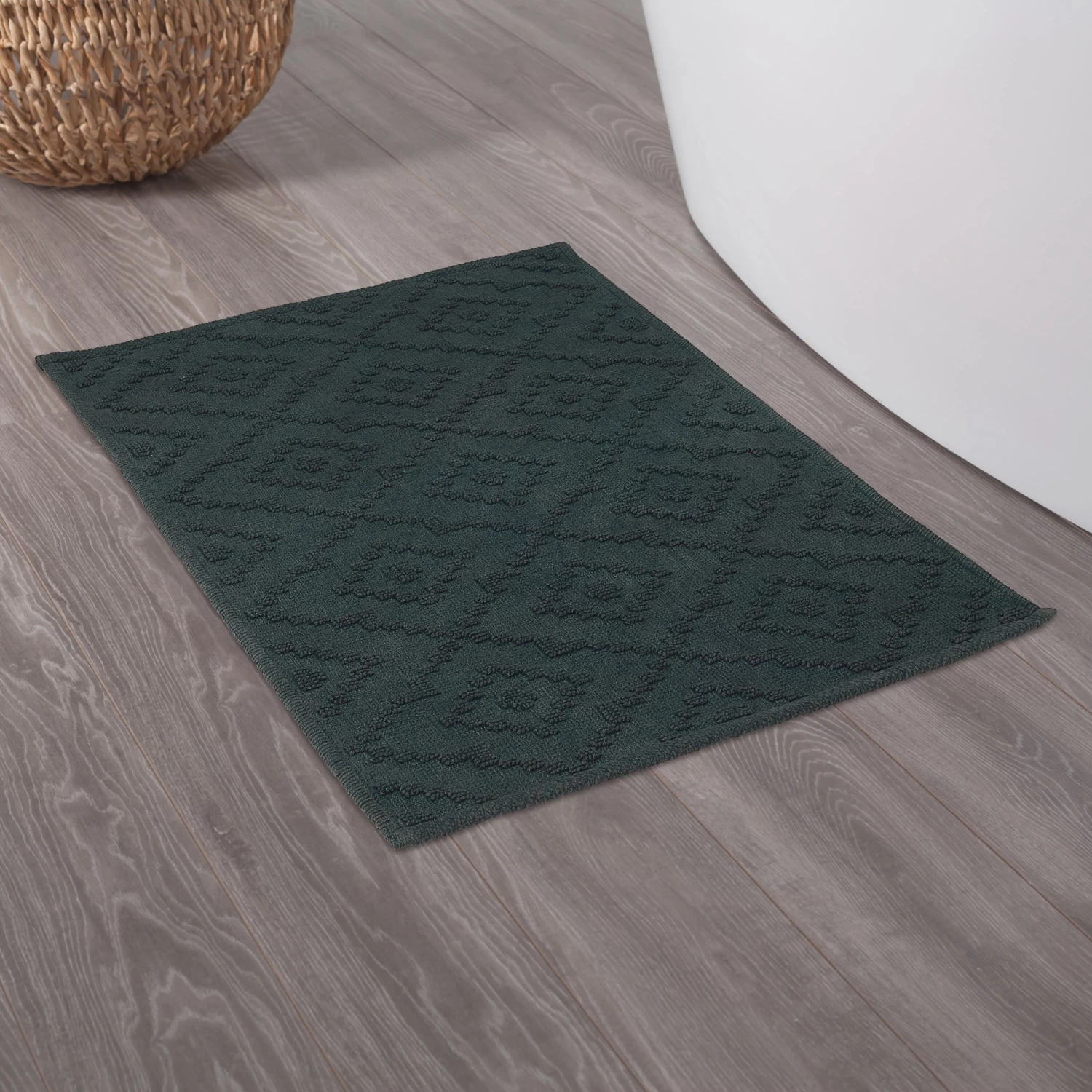 Sealskin Badmat Aztec 60x90cm Donkergroen - Afbeelding 4