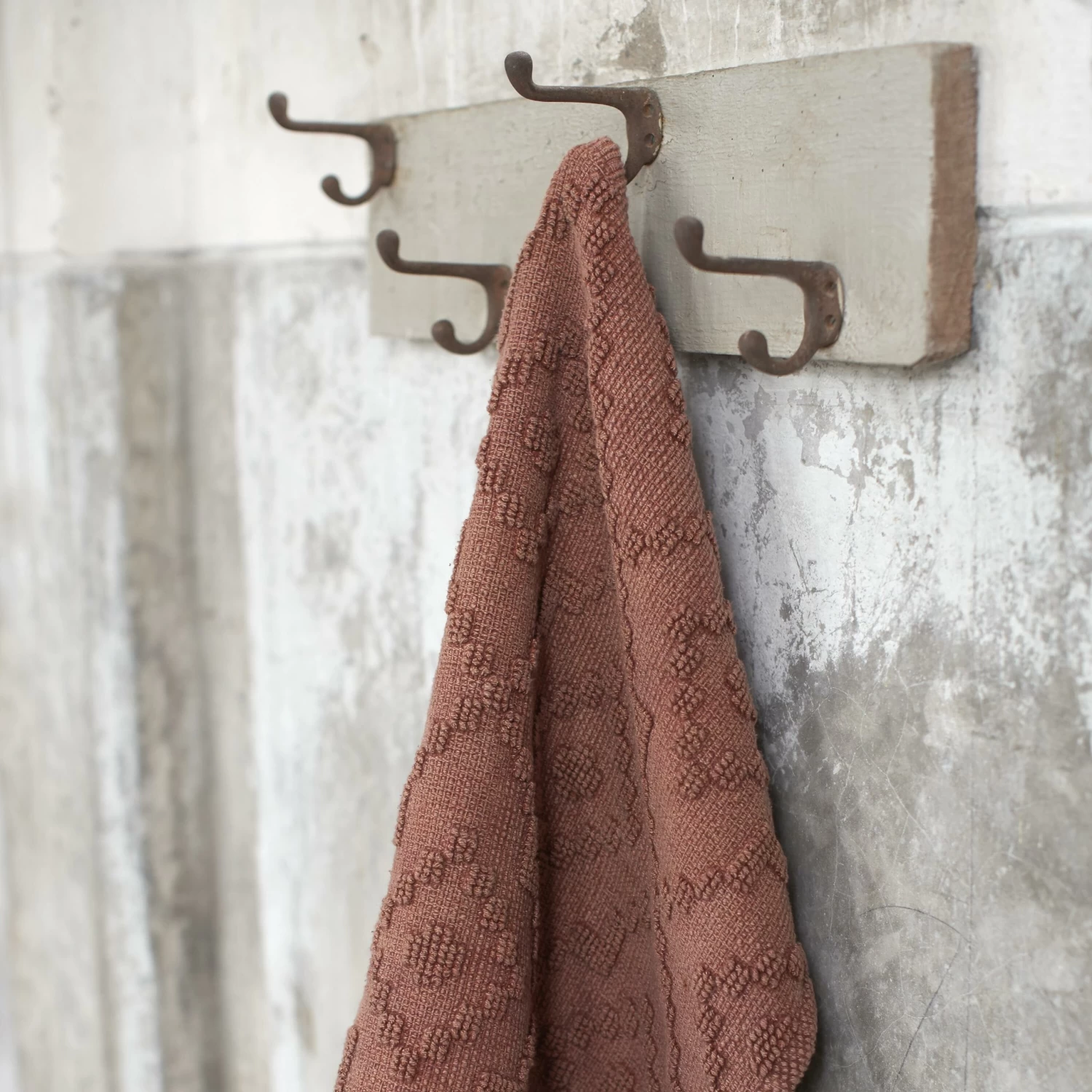 Sealskin Badmat Aztec 60x90cm Donkerroze - Afbeelding 5