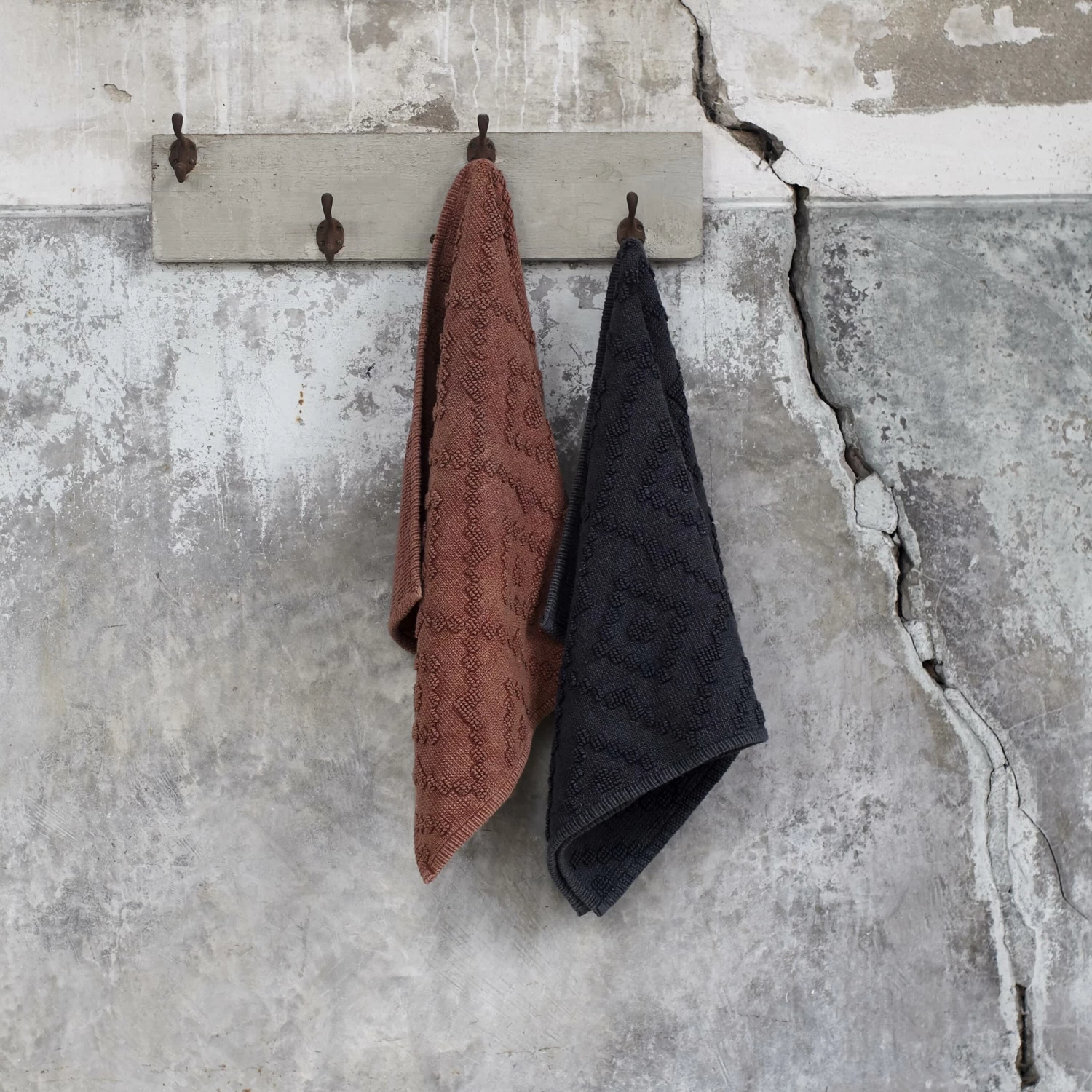 Sealskin Badmat Aztec 60x90cm Donkerroze - Afbeelding 9