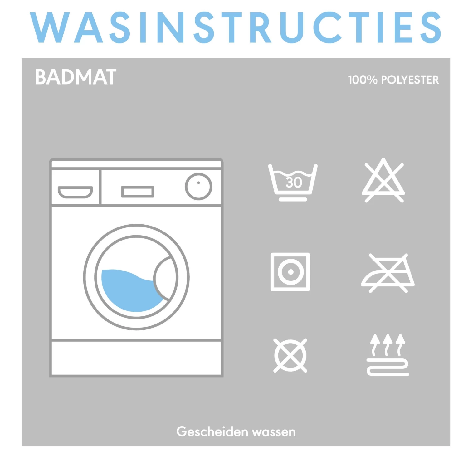 Sealskin Angora Wc Mat Grijs 60 X 60 Cm - Afbeelding 5