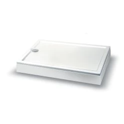 Allibert Fix Alu Mantel Voor Douchebak 120 Cm Wit