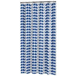 Sealskin Douchegordijn Whale 180x200cm Blauw
