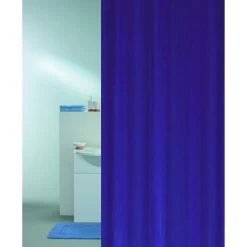 KARWEI Solid Douchegordijn Fuchsia 180 X 200 Cm