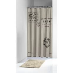 Sealskin Savon De Pronence Douchegordijn Bruin 180 X 200 Cm