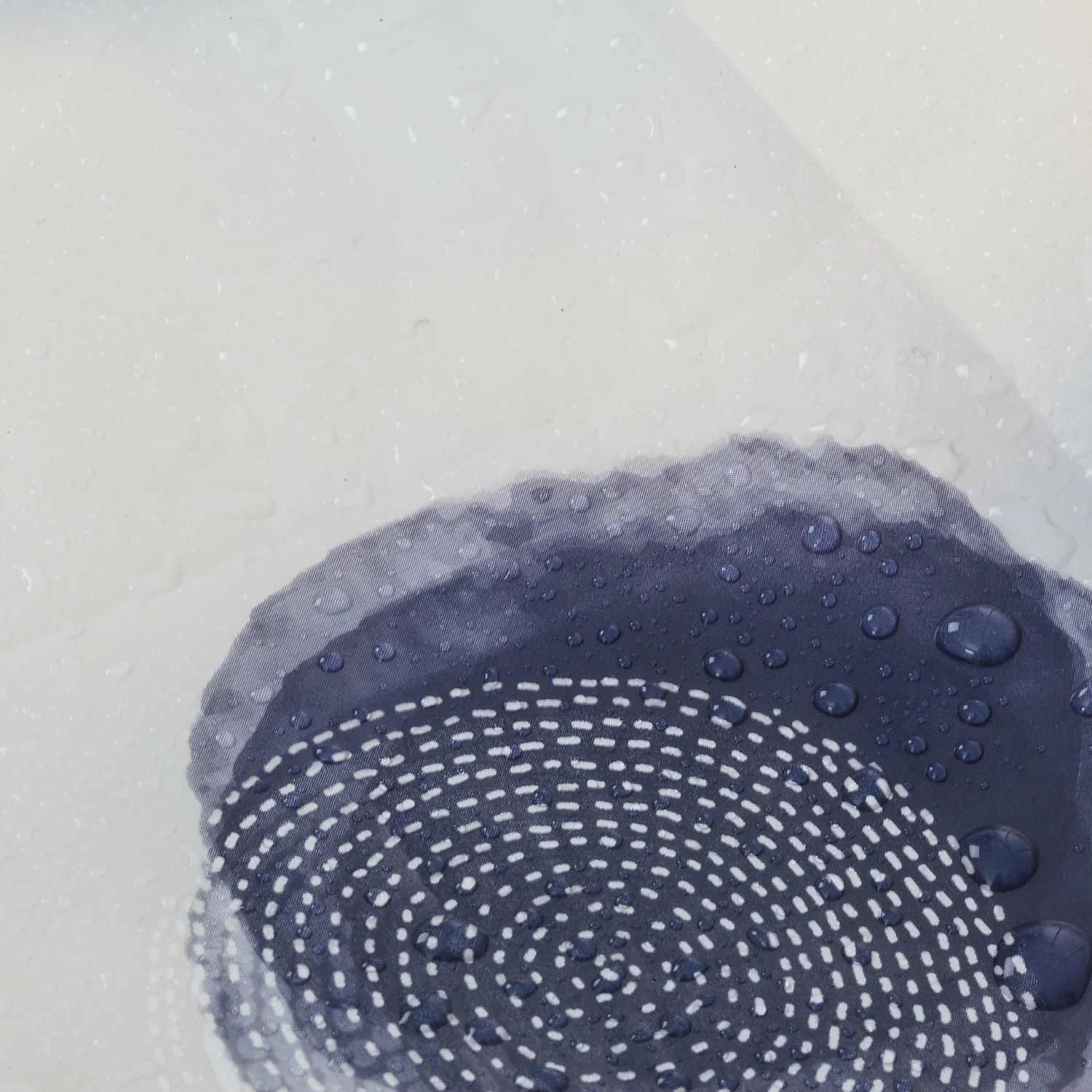 Sealskin Douchegordijn Mood 180x200cm Blauw/wit - Afbeelding 5