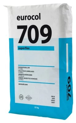 Eurocol 709 Superflex Poedertegellijm Grijs 25kg
