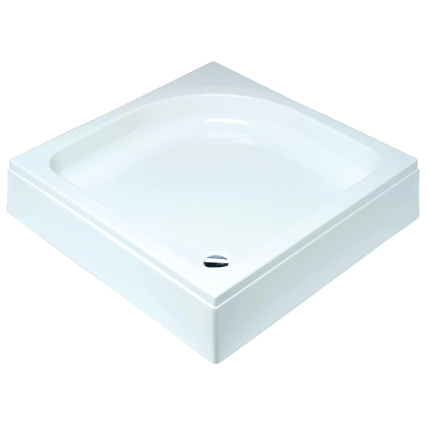 Sealskin Douchebak Optimo Vierkant Opbouw 80x80x25 Cm