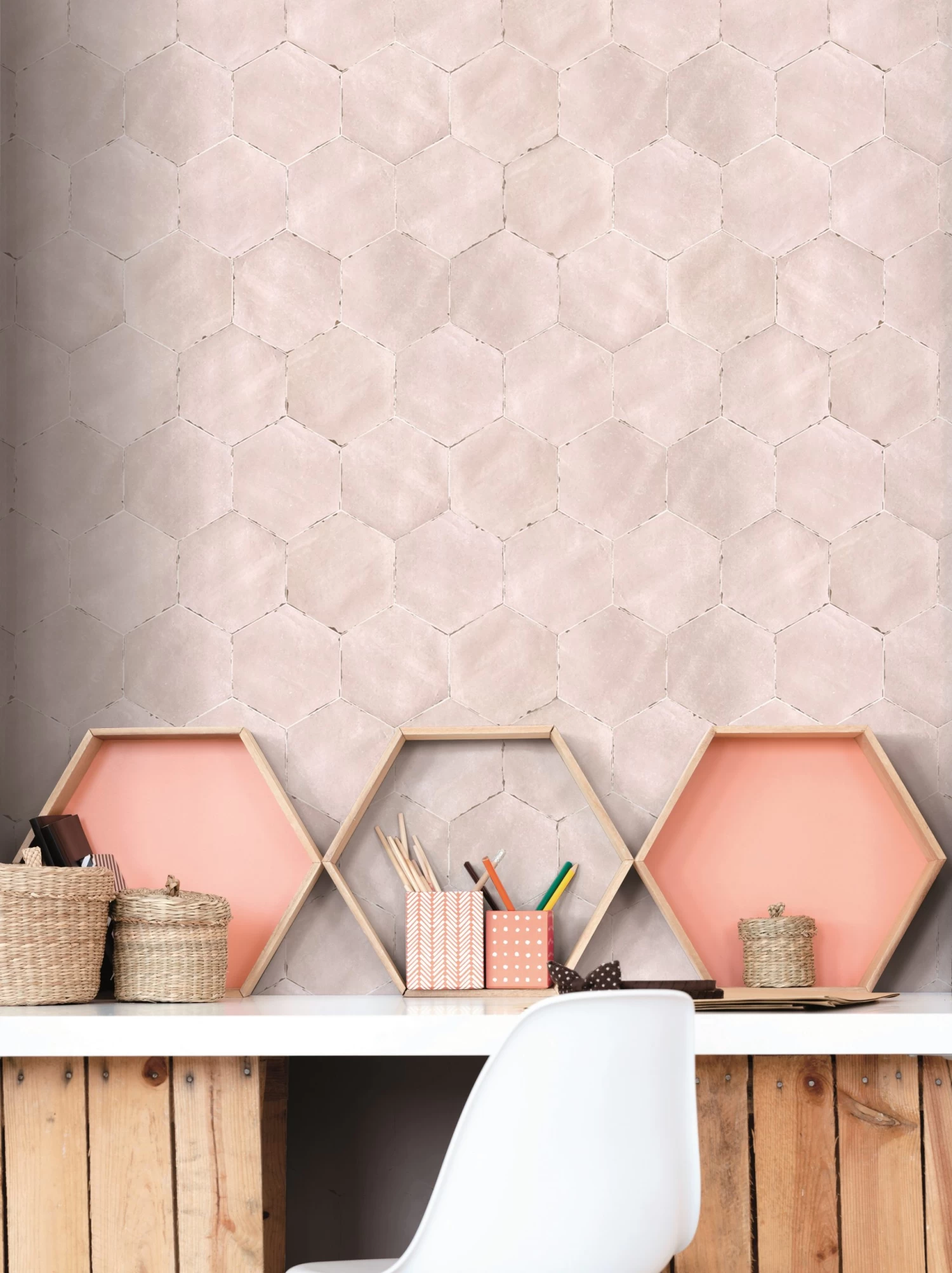 Wandtegel Odensa Rose 14x16 Cm 0,5m² - Afbeelding 3